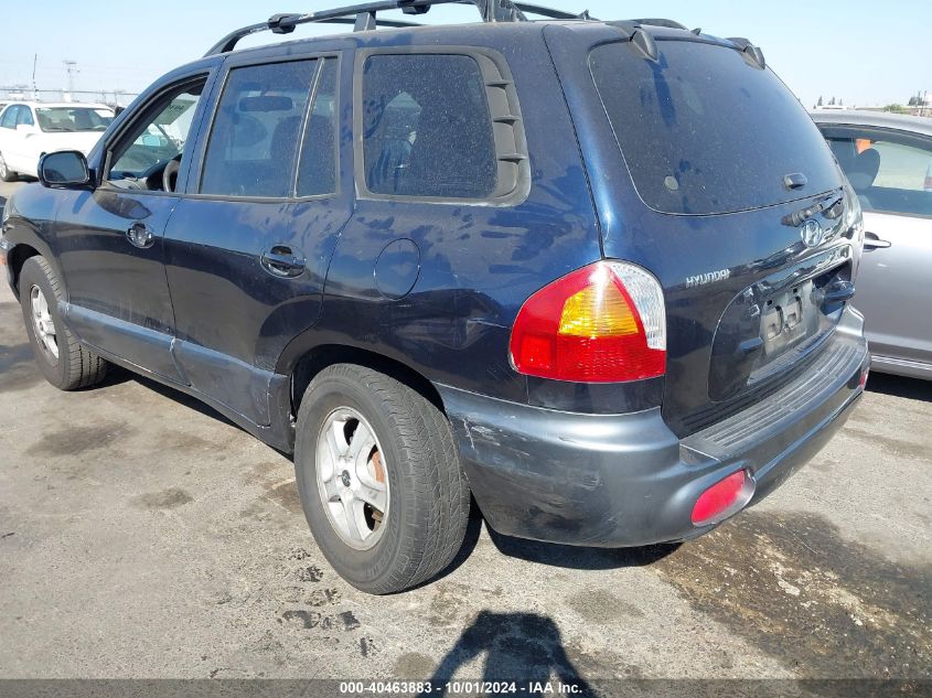 2004 Hyundai Santa Fe Gls/Lx VIN: KM8SC13E94U788882 Lot: 40463883