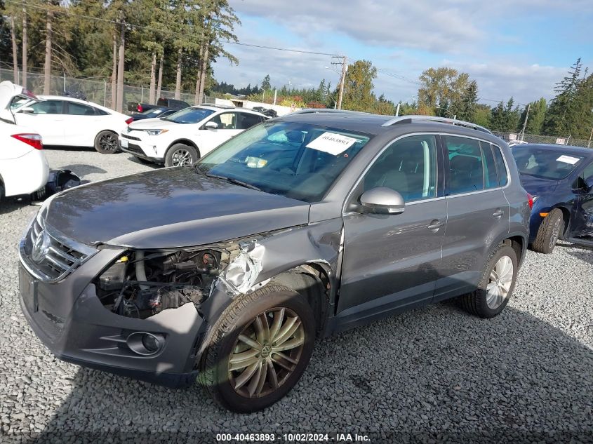 2011 Volkswagen Tiguan Se VIN: WVGBV7AXXBW513878 Lot: 40463893