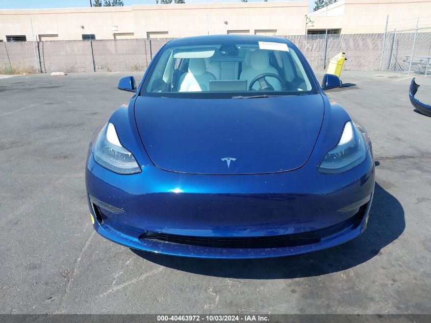 2022 Tesla Model 3 VIN: 5YJ3E1EA7NF137998 Lot: 40463972