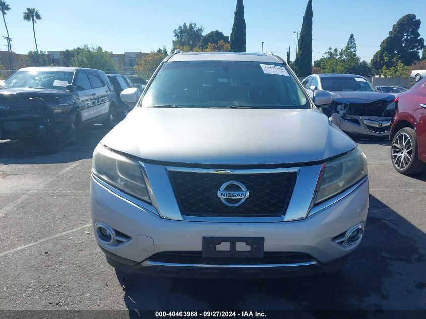 2013 Nissan Pathfinder Sl VIN: 5N1AR2MN9DC606229 Lot: 40463988