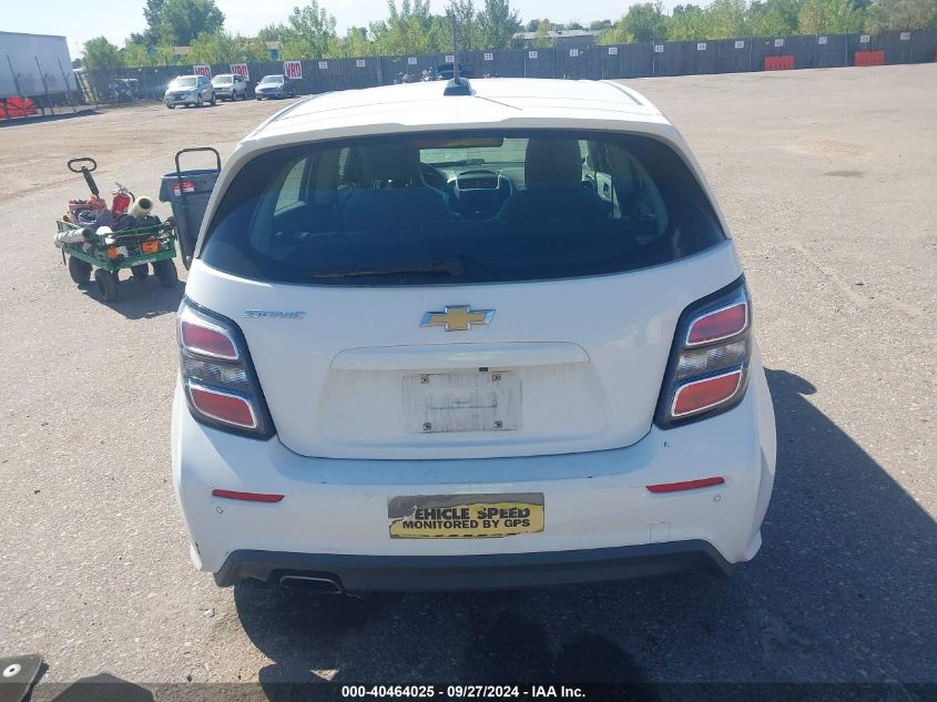 1G1JG6SB3K4111647 2019 Chevrolet Sonic Lt Auto