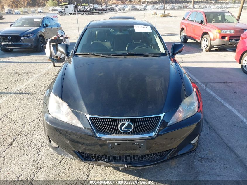 2006 Lexus Is 250 VIN: JTHBK262262011469 Lot: 40464087