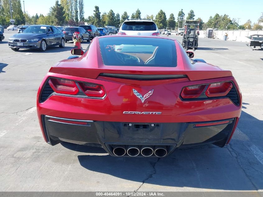 2014 Chevrolet Corvette Stingray Z51 VIN: 1G1YL2D78E5104686 Lot: 40464091