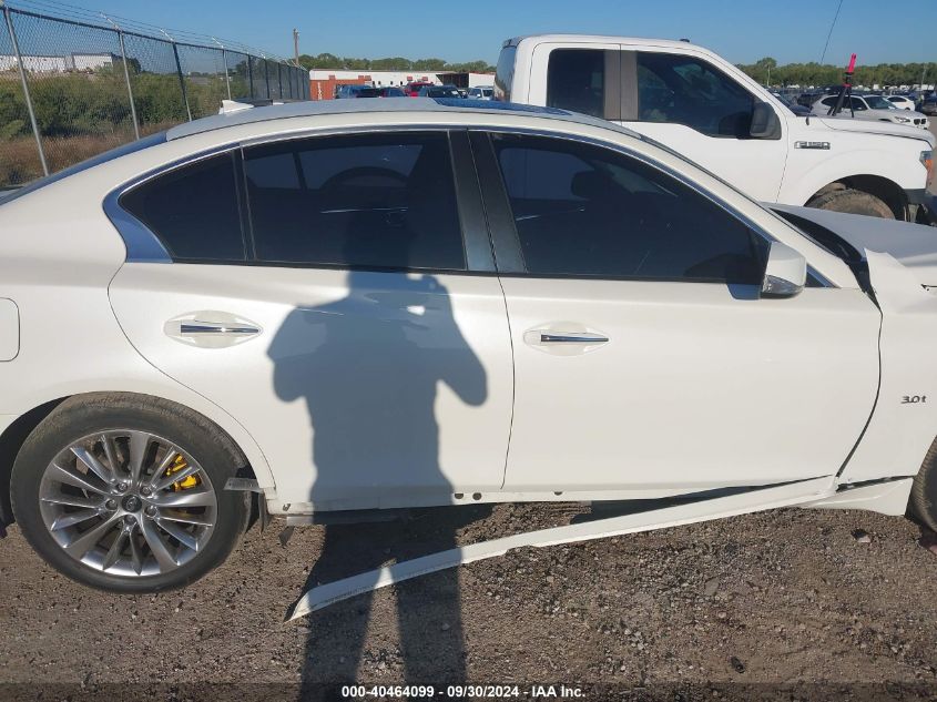 2018 Infiniti Q50 3.0T Luxe VIN: JN1EV7AP0JM350205 Lot: 40464099