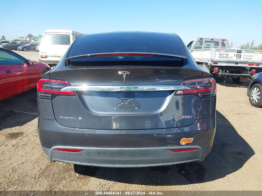 2016 Tesla Model X P100D/P90D VIN: 5YJXCDE48GF026415 Lot: 40464141