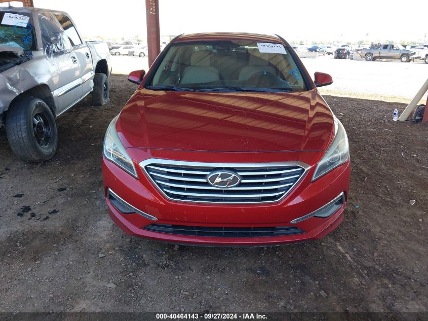 2015 Hyundai Sonata Se VIN: 5NPE24AF2FH174710 Lot: 40464143