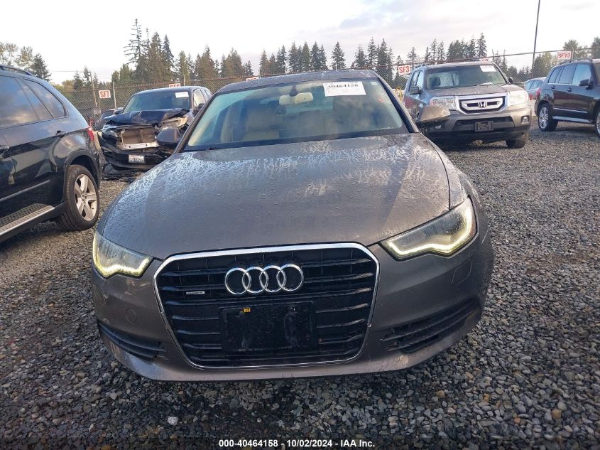 2012 Audi A6 3.0 Premium VIN: WAUGGAFCXCN170579 Lot: 40464158