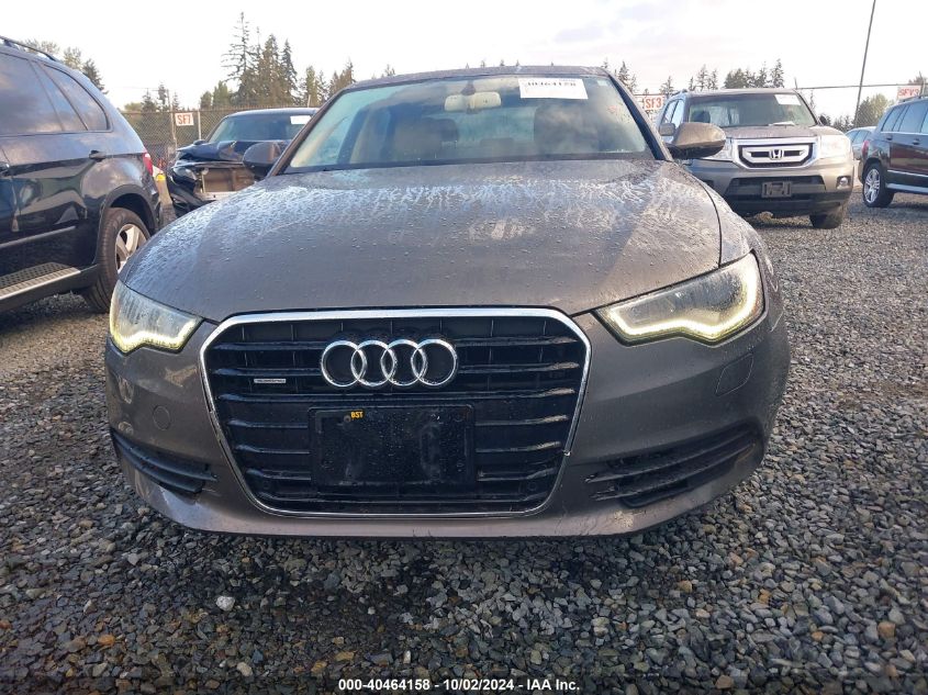 2012 Audi A6 3.0 Premium VIN: WAUGGAFCXCN170579 Lot: 40464158