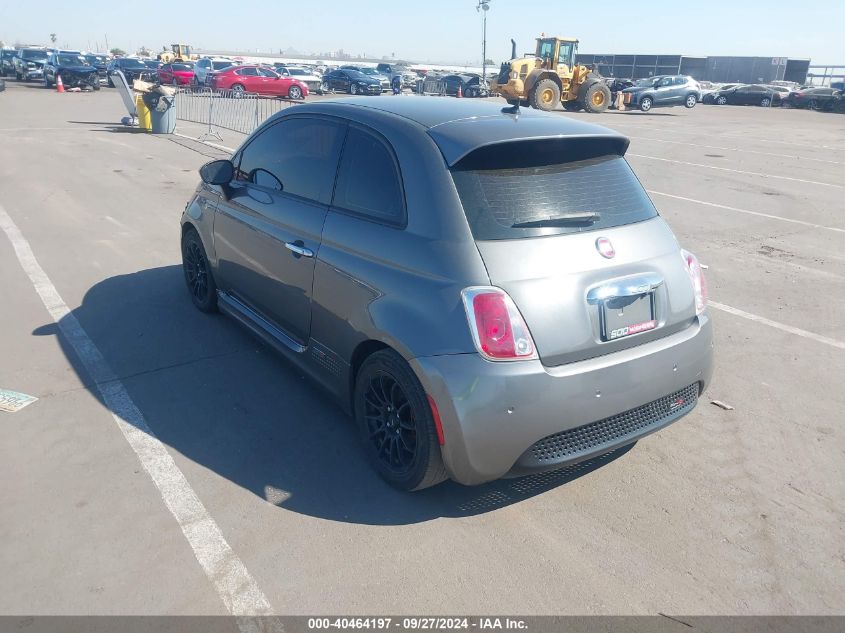 VIN 3C3CFFGE7DT744790 2013 FIAT 500E no.3