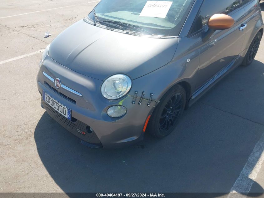 2013 Fiat 500E Battery Electric VIN: 3C3CFFGE7DT744790 Lot: 40464197