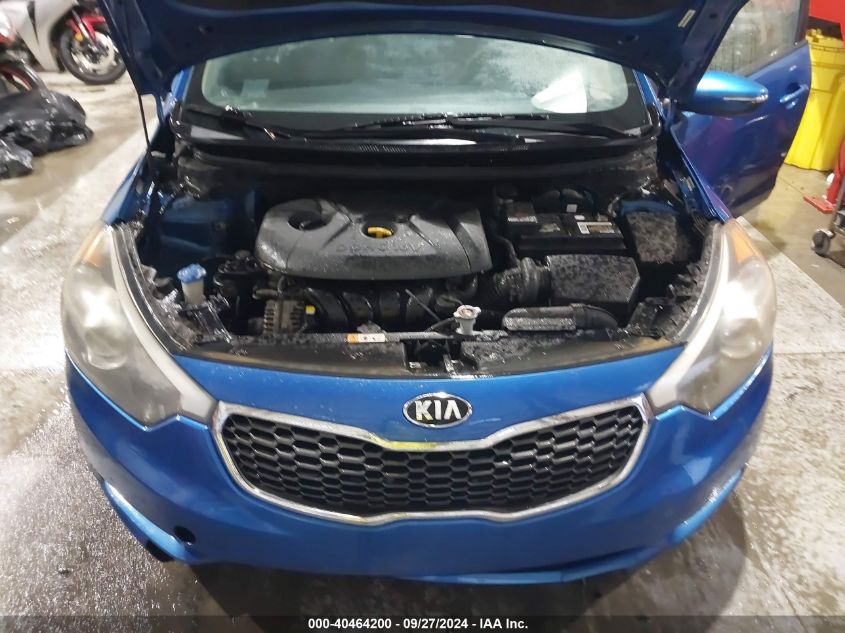 2015 Kia Forte Lx VIN: KNAFX4A64F5303727 Lot: 40464200