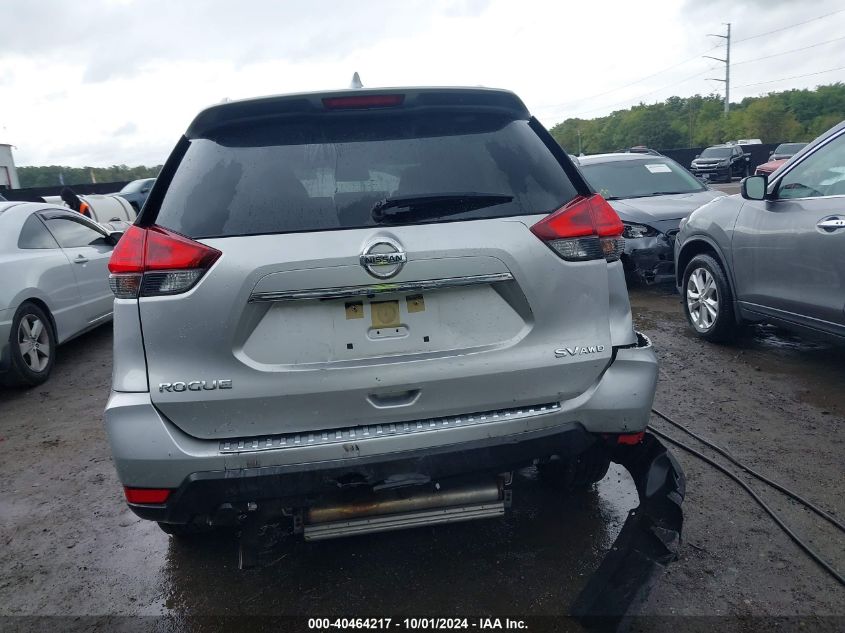 2017 Nissan Rogue Sv VIN: JN8AT2MV6HW265998 Lot: 40464217