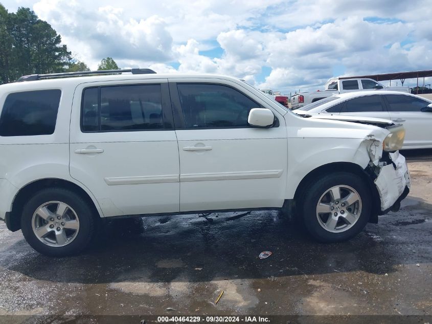 2011 Honda Pilot Ex-L VIN: 5FNYF3H54BB049810 Lot: 40464229