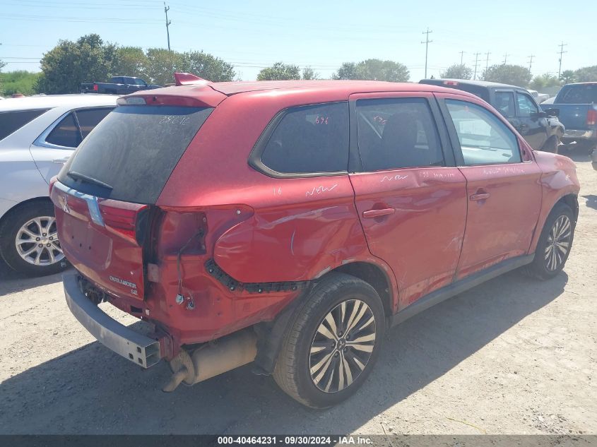 2019 Mitsubishi Outlander Se VIN: JA4AD3A33KZ045218 Lot: 40464231