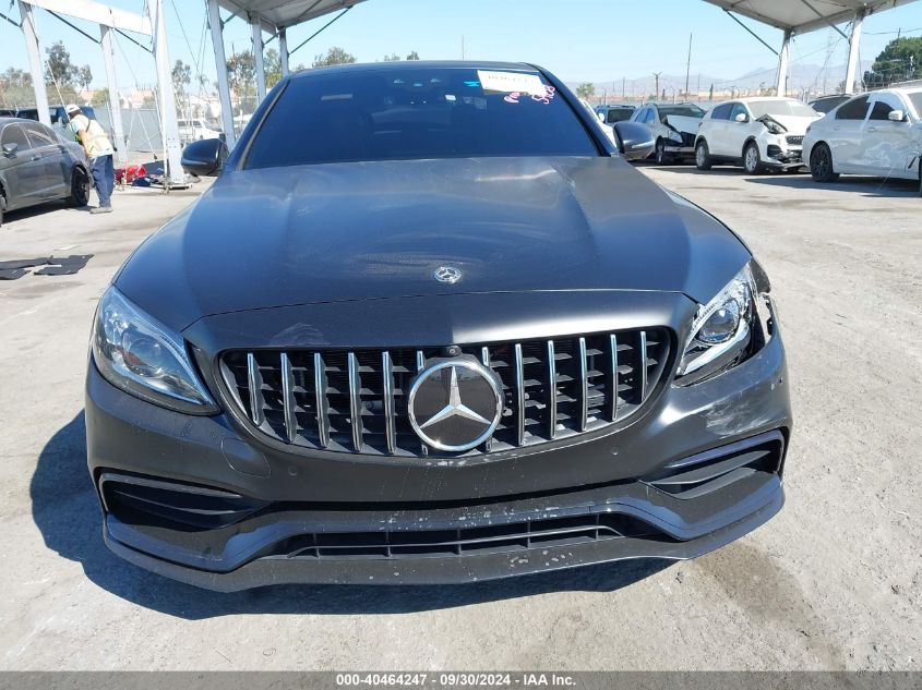 2019 Mercedes-Benz Amg C 63 63 Amg VIN: 55SWF8GB8KU275908 Lot: 40464247