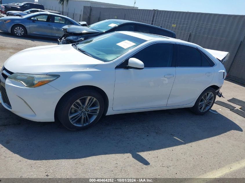 2017 Toyota Camry Le/Xle/Se/Xse VIN: 4T1BF1FK1HU340277 Lot: 40464252