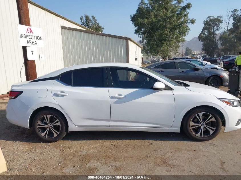 2022 Nissan Sentra Sv Xtronic Cvt VIN: 3N1AB8CV1NY272674 Lot: 40464254