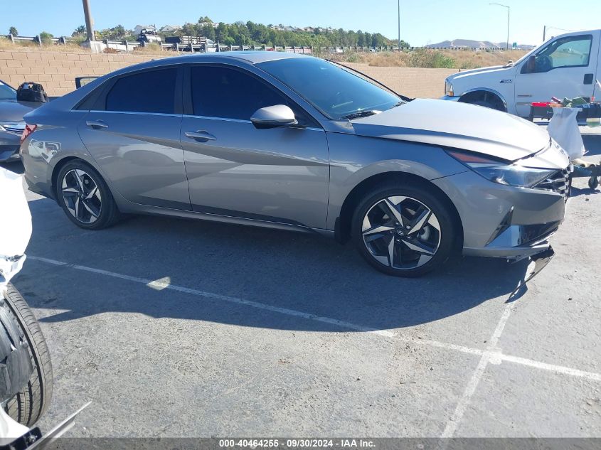 2023 Hyundai Elantra Hybrid Limited VIN: KMHLN4AJ5PU059637 Lot: 40464255