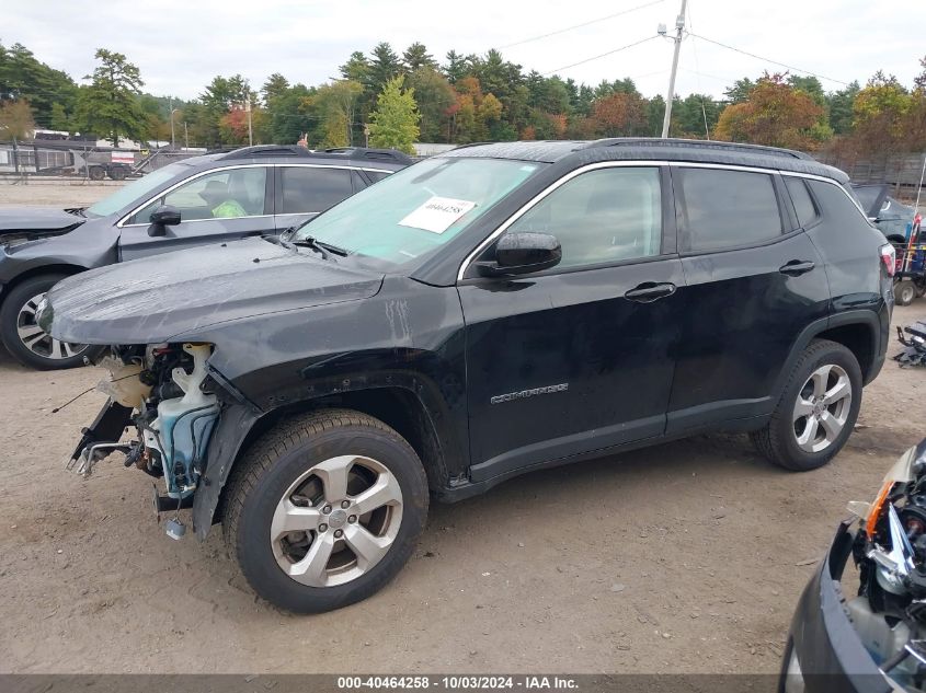 2018 Jeep Compass Latitude 4X4 VIN: 3C4NJDBB3JT307093 Lot: 40464258