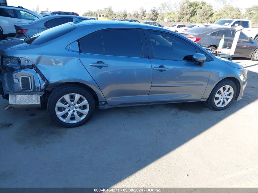 2020 Toyota Corolla Le VIN: JTDEPRAE0LJ031148 Lot: 40464271