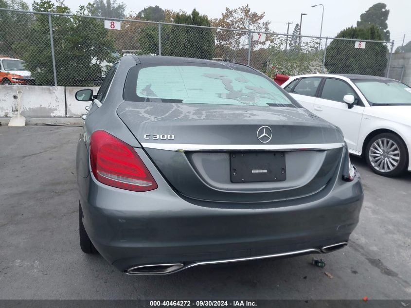 2017 Mercedes-Benz C 300 Luxury/Sport VIN: 55SWF4JB9HU188397 Lot: 40464272