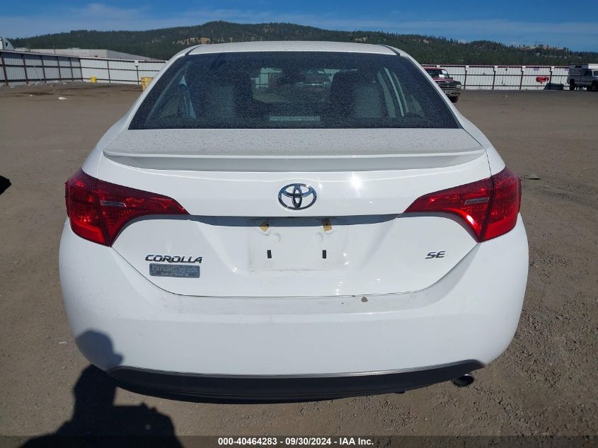 2018 Toyota Corolla Se VIN: 2T1BURHE7JC107460 Lot: 40464283