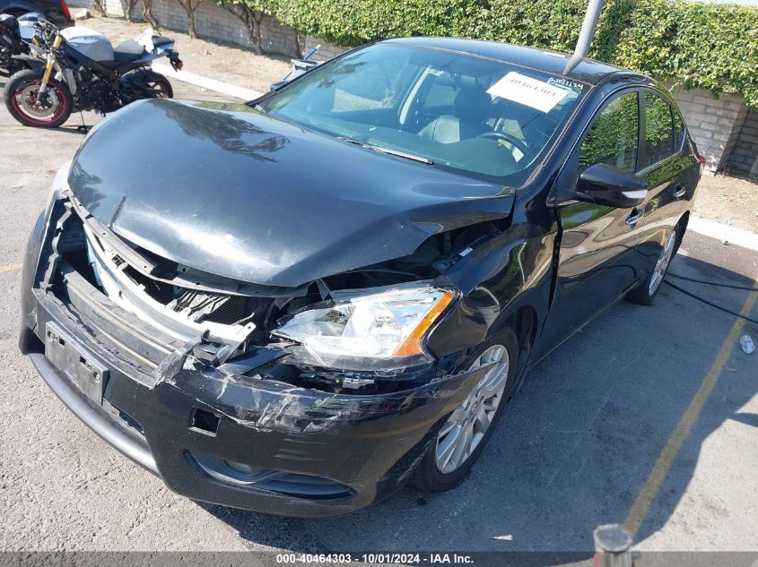 2013 Nissan Sentra S/Sv/Sr/Sl VIN: 3N1AB7AP5DL651509 Lot: 40464303