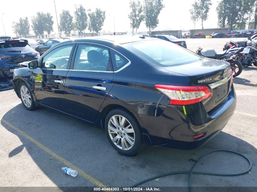 2013 Nissan Sentra S/Sv/Sr/Sl VIN: 3N1AB7AP5DL651509 Lot: 40464303