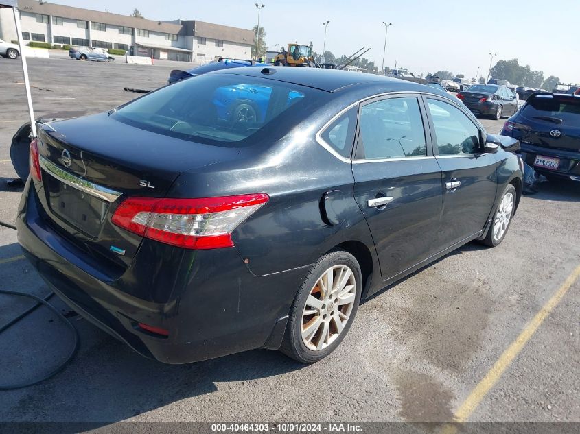 2013 Nissan Sentra S/Sv/Sr/Sl VIN: 3N1AB7AP5DL651509 Lot: 40464303