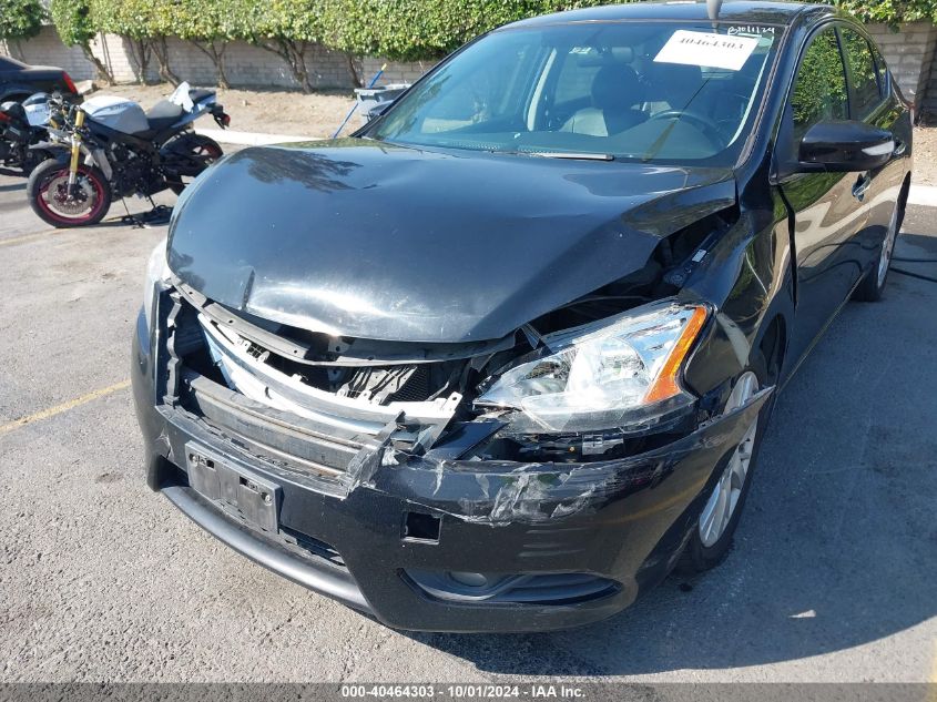 2013 Nissan Sentra S/Sv/Sr/Sl VIN: 3N1AB7AP5DL651509 Lot: 40464303