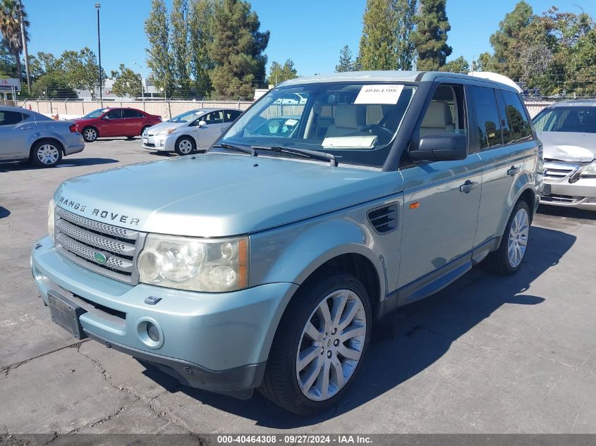 2008 Land Rover Range Rover Sport Hse VIN: SALSK25428A145792 Lot: 40464308