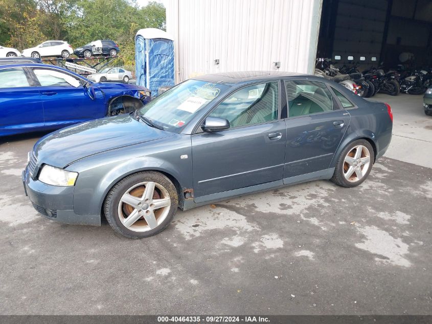 2003 Audi A4 1.8T VIN: WAULC68E33A308864 Lot: 40464335