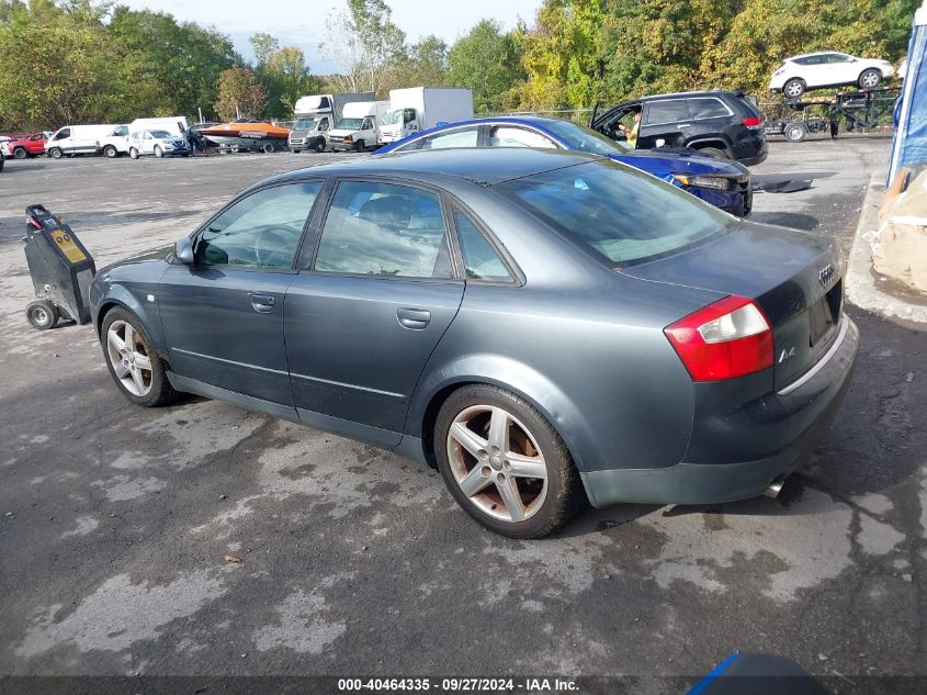 2003 Audi A4 1.8T VIN: WAULC68E33A308864 Lot: 40464335