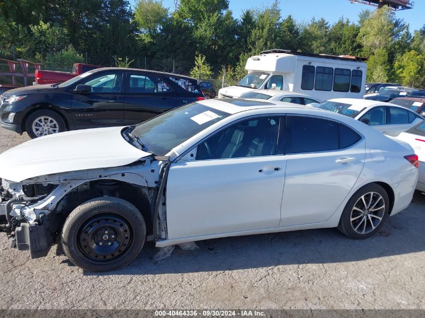 19UUB2F36FA014322 2015 Acura Tlx