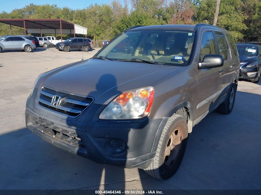 SHSRD68516U406287 2006 Honda Cr-V Lx