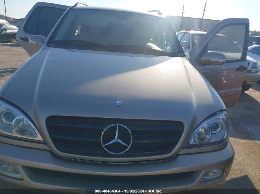 4JGAB54E12A353387 2002 Mercedes-Benz M-Class Base (A5)