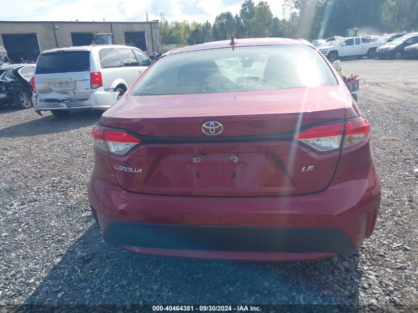 2022 Toyota Corolla Le VIN: JTDEPMAE1NJ227248 Lot: 40464381