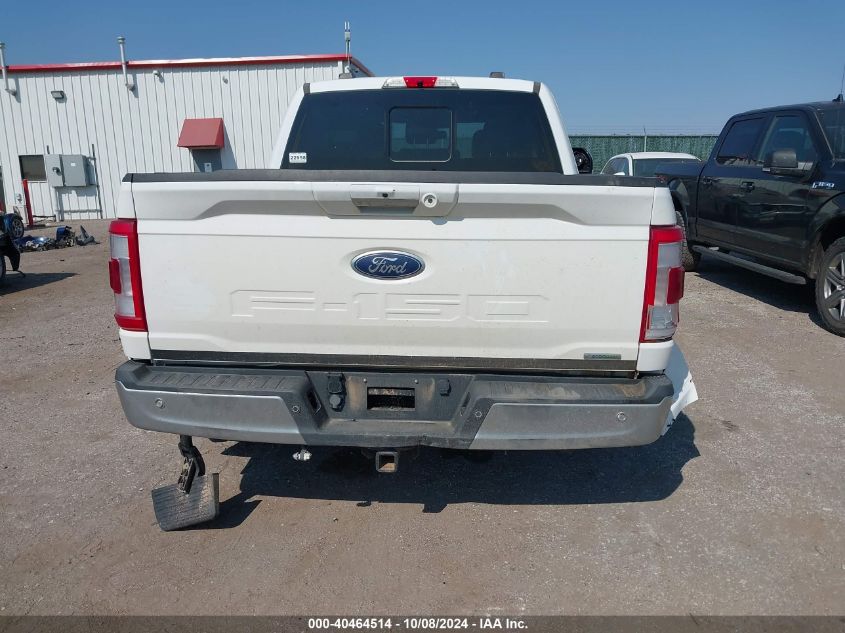 2022 Ford F-150 Lariat VIN: 1FTFW1E84NKD28823 Lot: 40464514