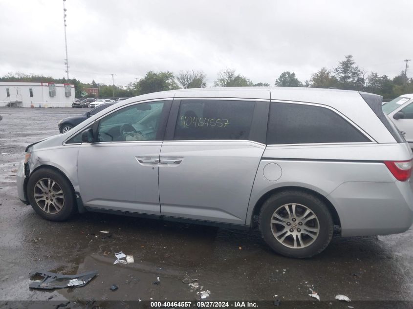 2013 Honda Odyssey Ex-L VIN: 5FNRL5H69DB068793 Lot: 40464557