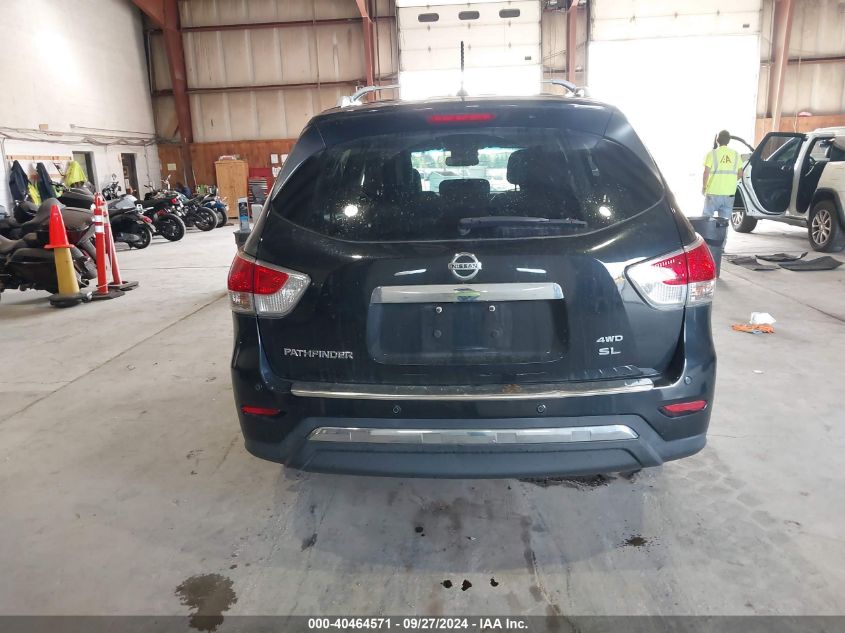 2015 Nissan Pathfinder Sl VIN: 5N1AR2MM6FC701826 Lot: 40464571