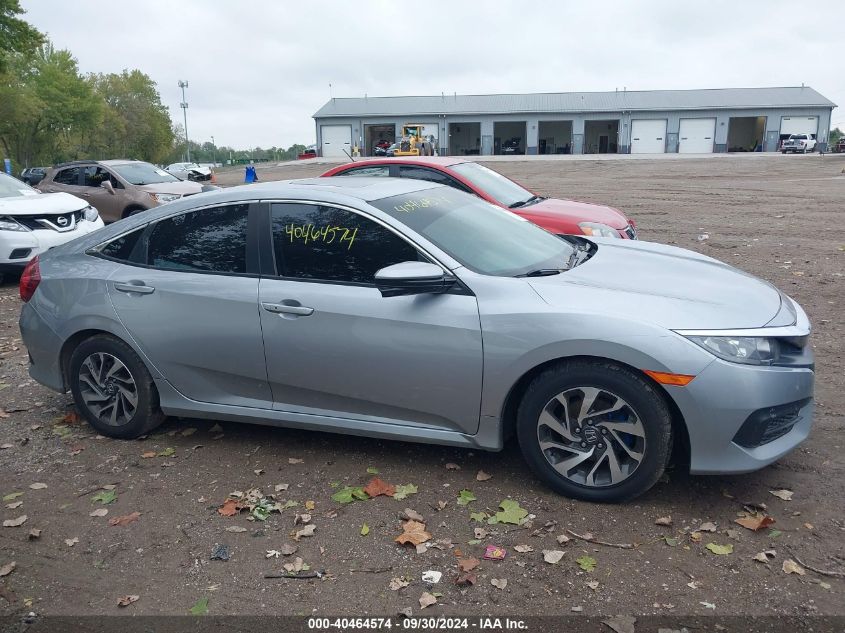 2018 Honda Civic Ex VIN: 19XFC2F72JE034905 Lot: 40464574