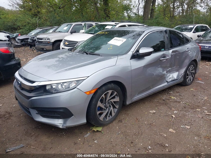 2018 HONDA CIVIC VIN: 19XFC2F72JE034905
