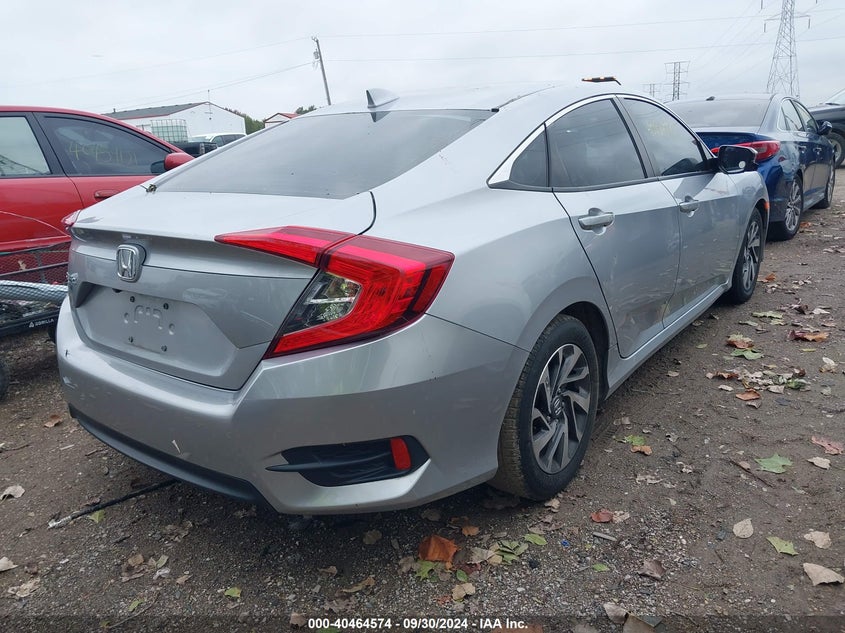 2018 HONDA CIVIC VIN: 19XFC2F72JE034905