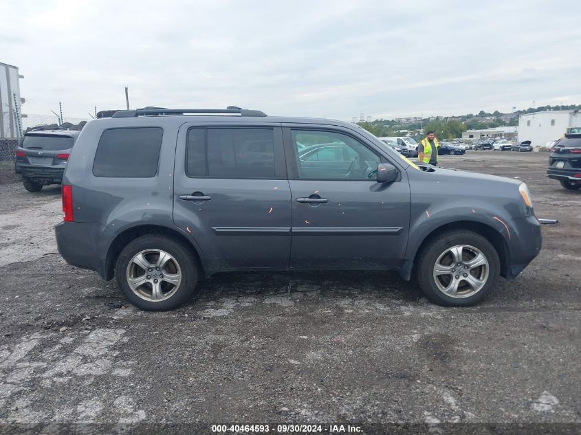 2014 Honda Pilot Ex-L VIN: 5FNYF4H55EB005549 Lot: 40464593