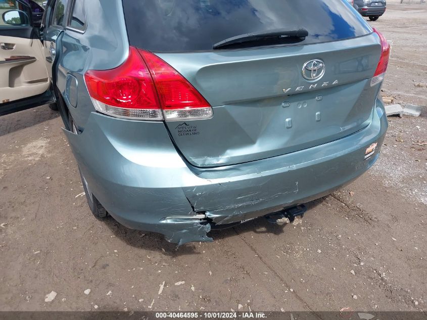 4T3ZK11A19U009104 2009 Toyota Venza Base V6