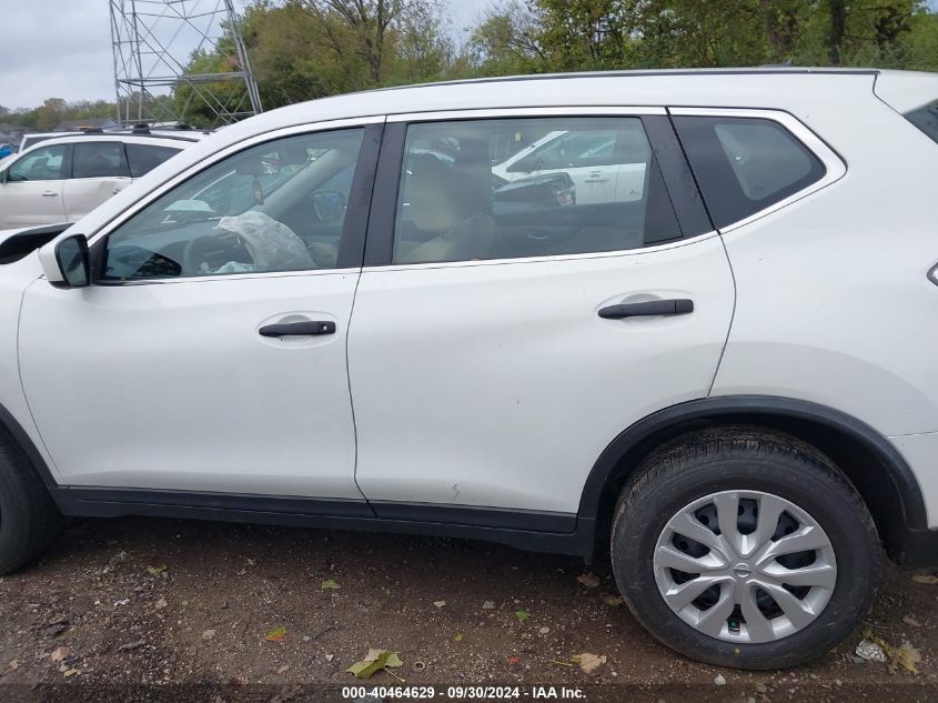 2016 Nissan Rogue S/Sl/Sv VIN: KNMAT2MVXGP738063 Lot: 40464629