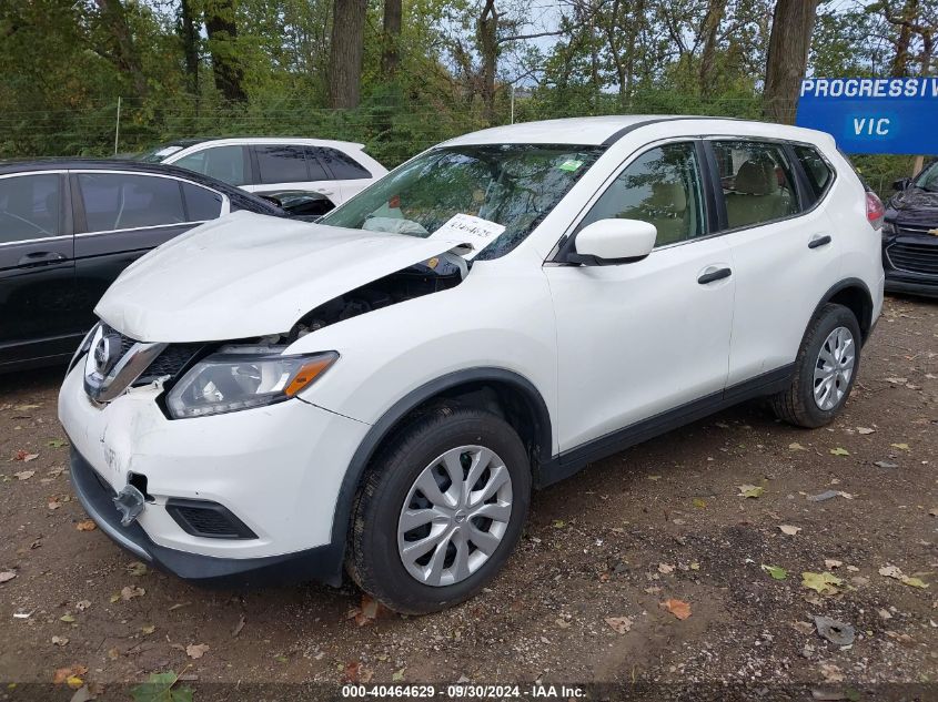 KNMAT2MVXGP738063 2016 NISSAN ROGUE - Image 2