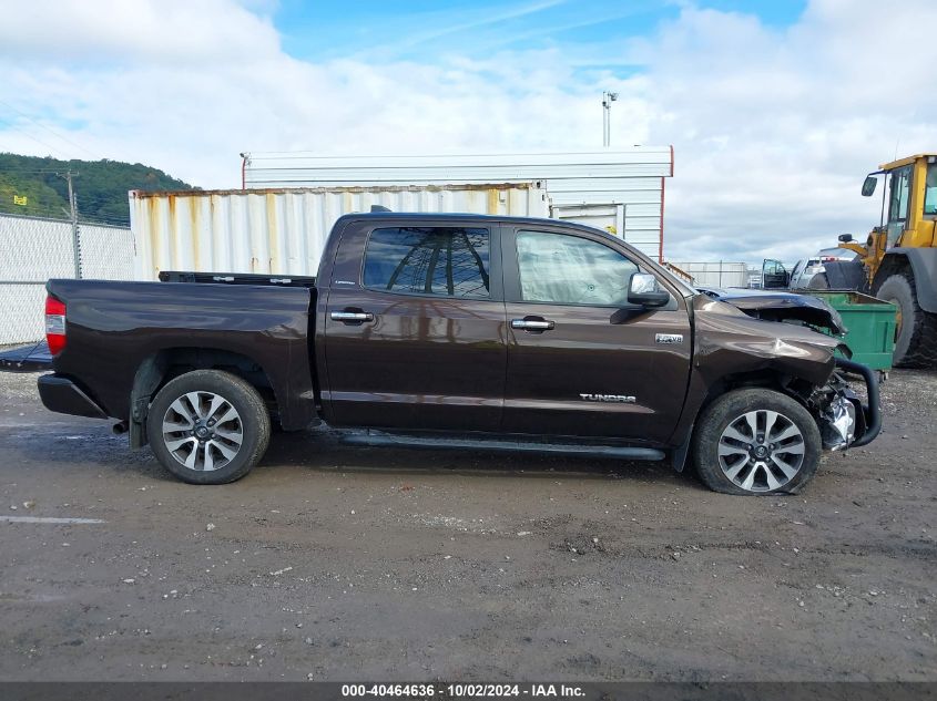 2020 Toyota Tundra Limited VIN: 5TFHY5F10LX901471 Lot: 40464636