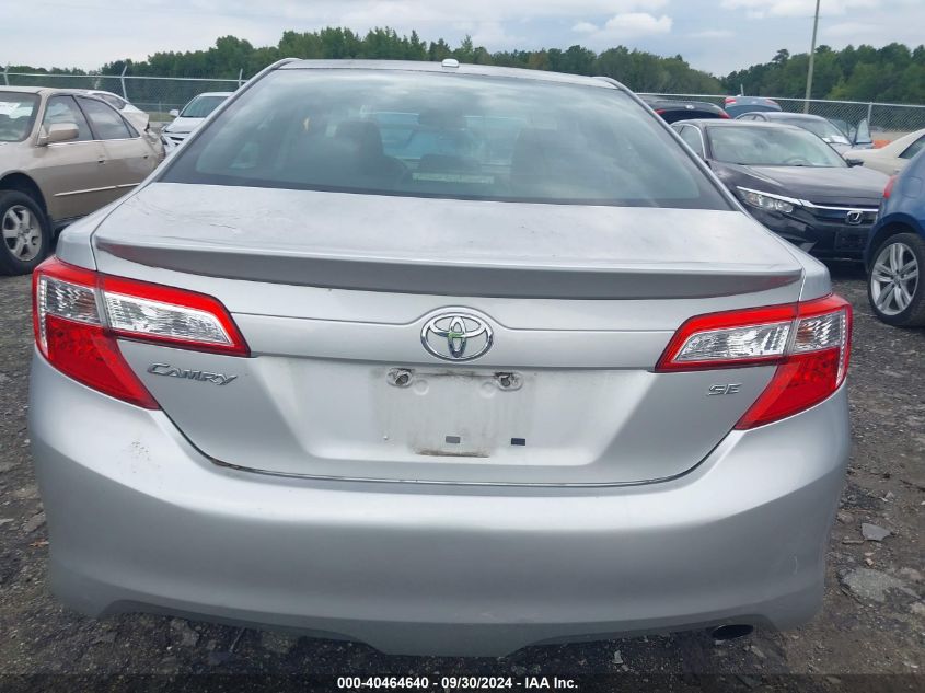 2013 Toyota Camry Se VIN: 4T1BF1FK0DU640919 Lot: 40464640