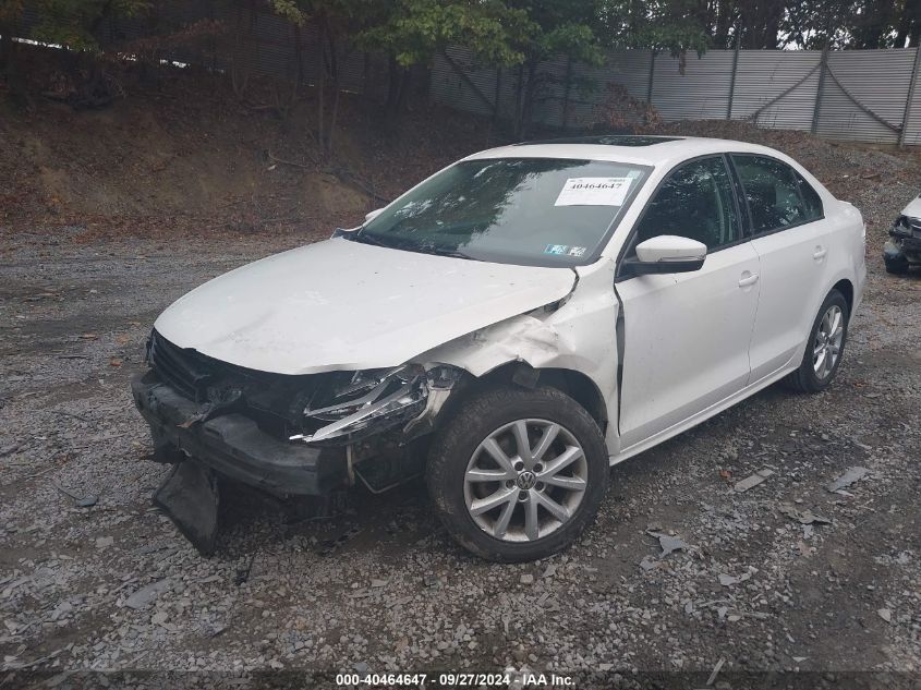 3VWDP7AJ6CM371384 2012 Volkswagen Jetta 2.5L Se